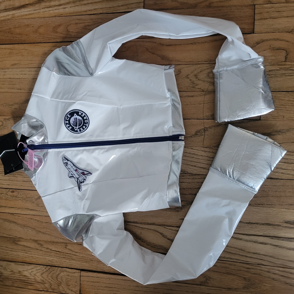 New with tags forplay astronaut jacket/ costume size xs/s